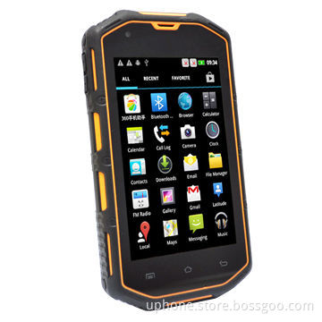 4.0-inch Smartphone, Military-grade, IP68 Waterproof, Crash/Shock-resistant, Toughened Glass